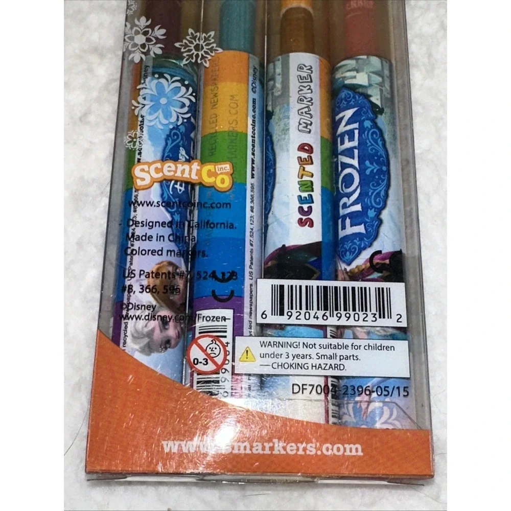 Lot of 12 Smencils Scented Markers DISNEY Frozen Brand New Gourmet Scents Set
